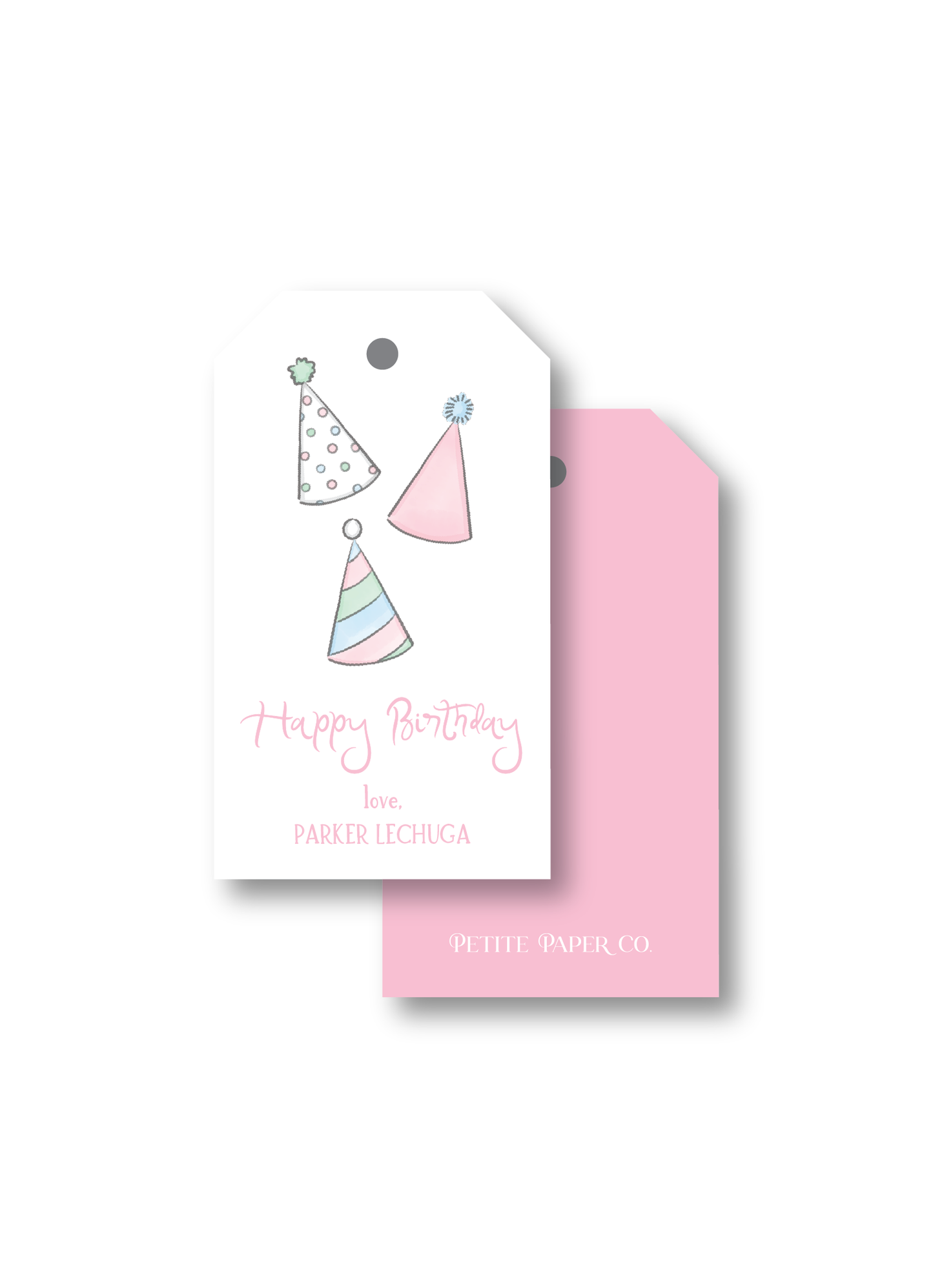Birthday Hat Gift Tag