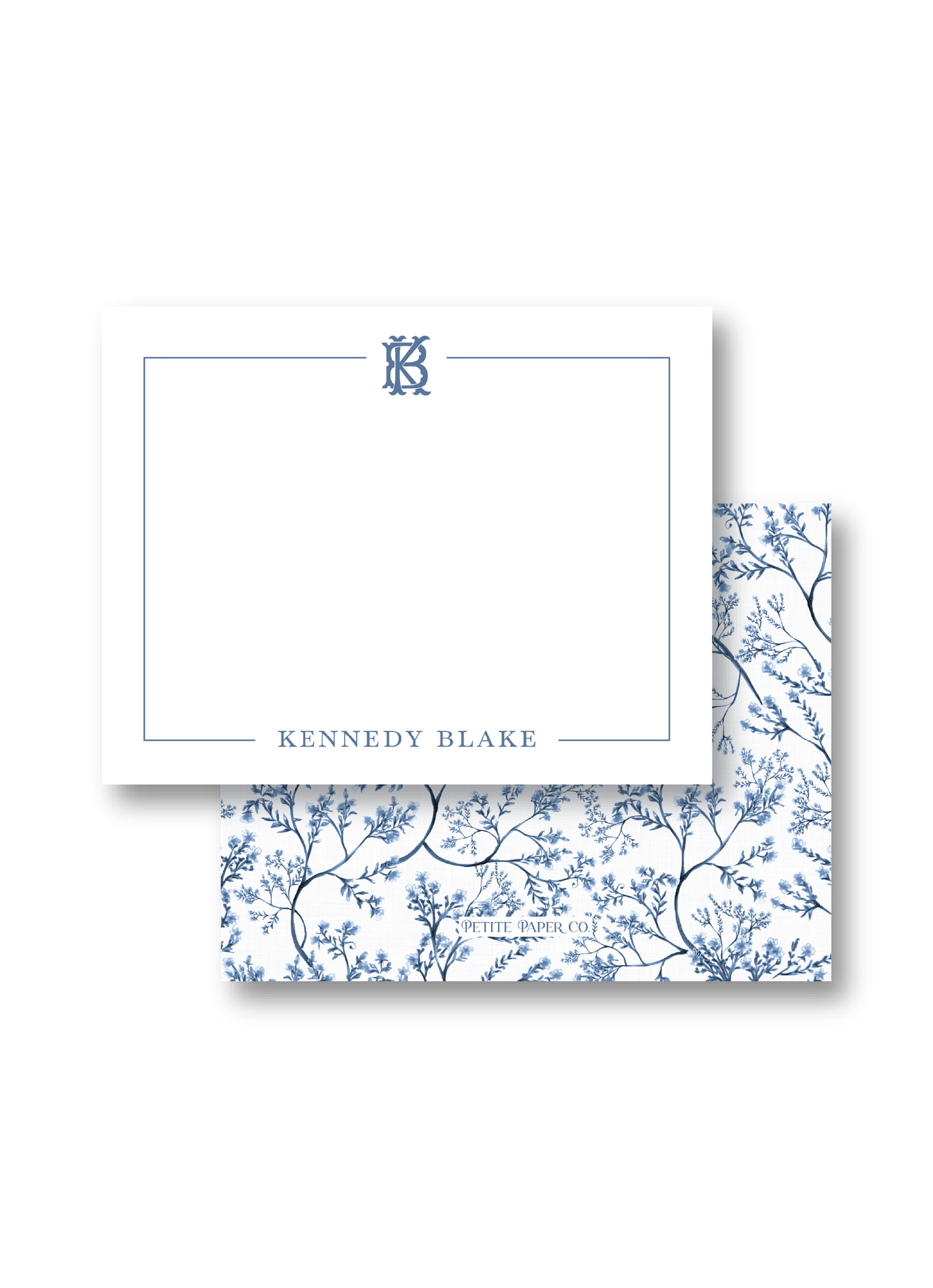 Blue Garden Stationery