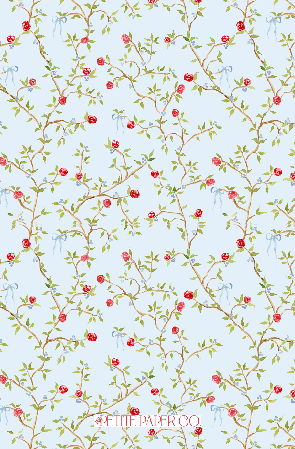Blue Holiday Chinoiserie