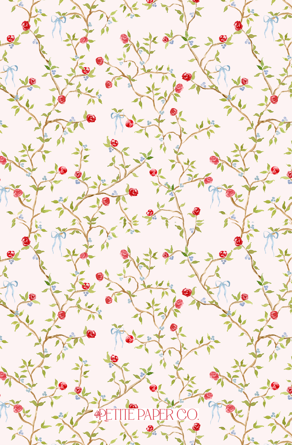 Pink Holiday Chinoiserie