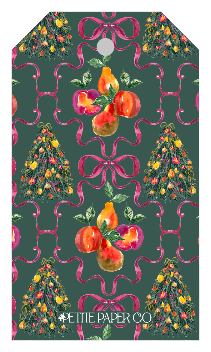 Sugar Plum Tree Gift Tag