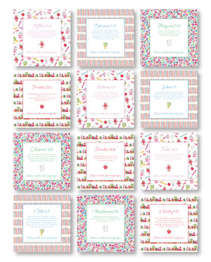 Teacher Scripture Cards