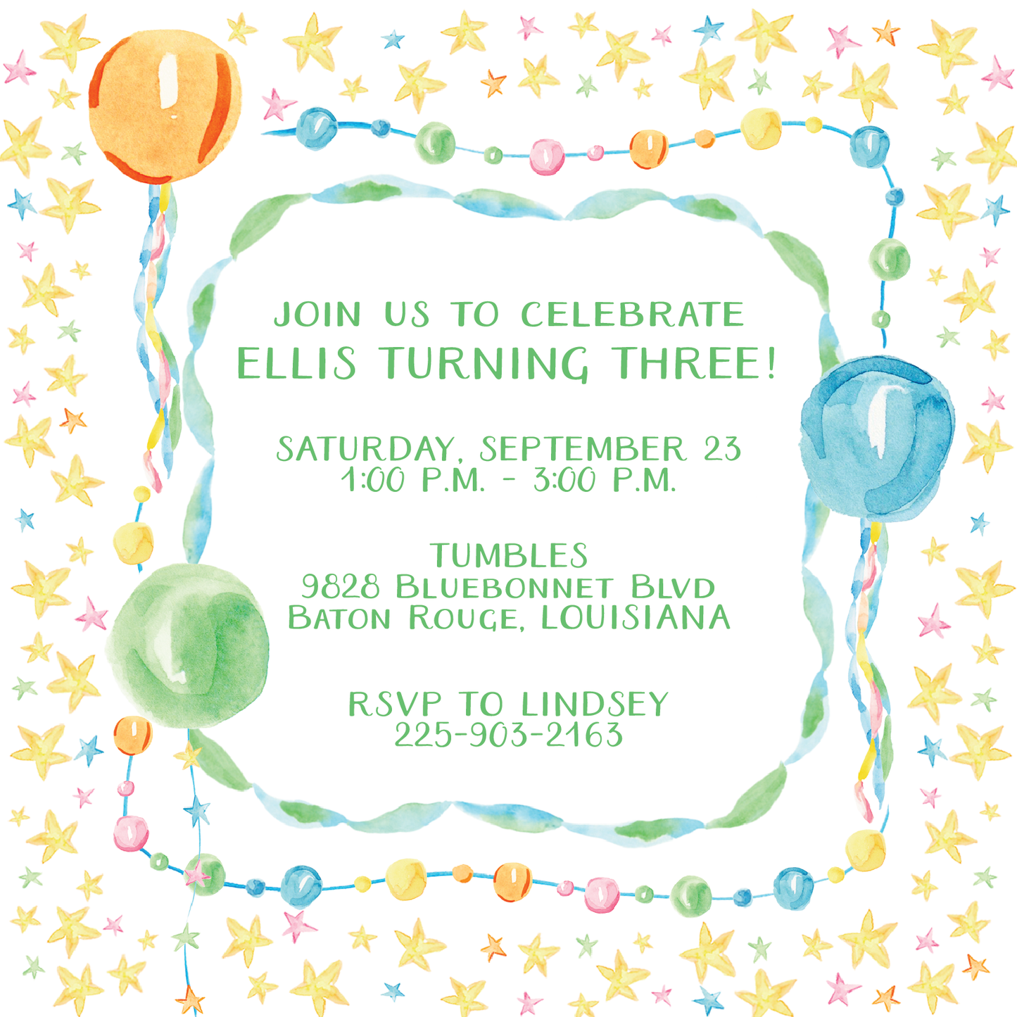Birthday Fun Invitation