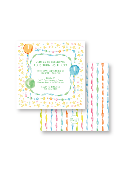 Birthday Fun Invitation