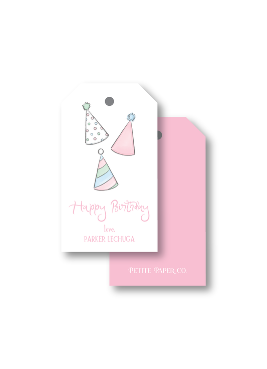 Birthday Hat Gift Tag