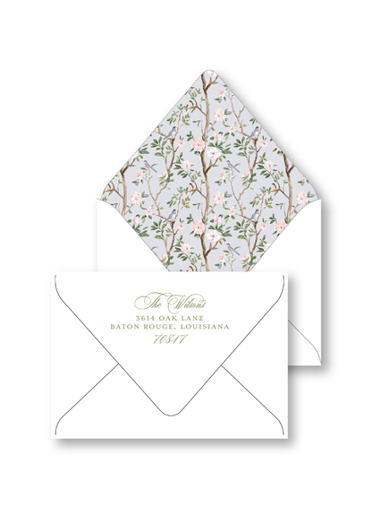 Chinoiserie Shower Invitation