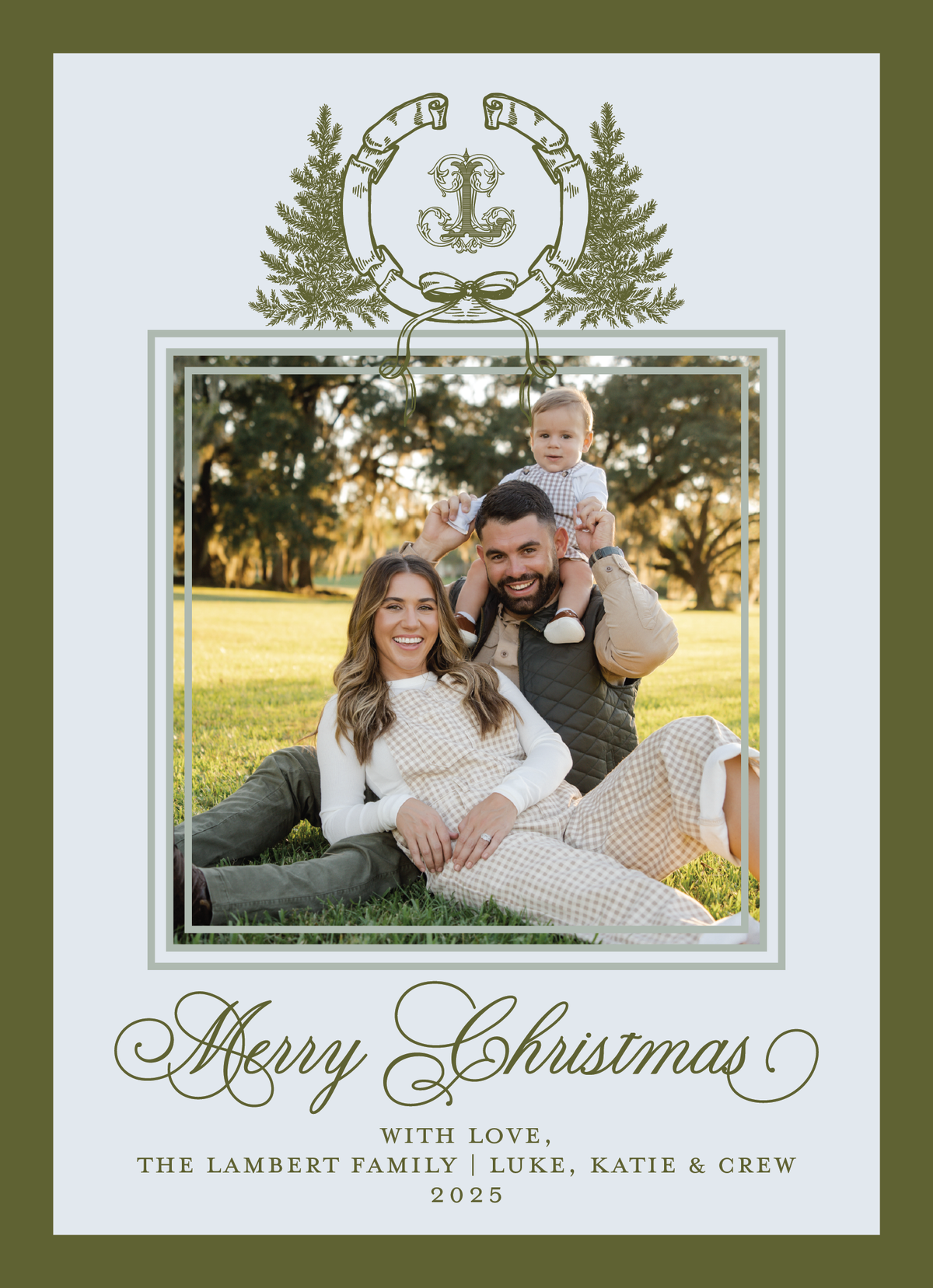 Christmas Tree Crest