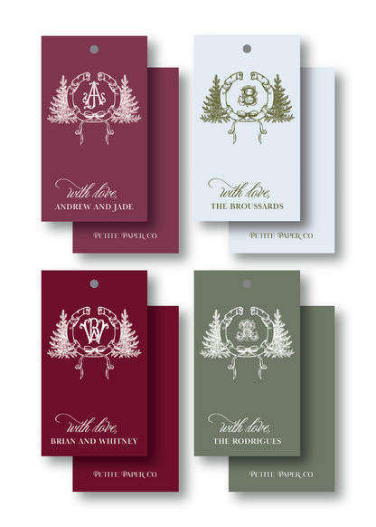 Tree Crest Gift Tag