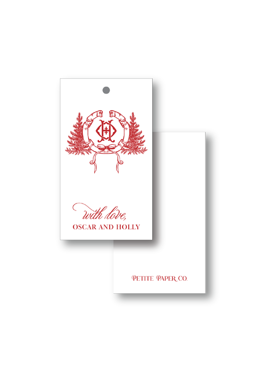 Tree Crest Gift Tag