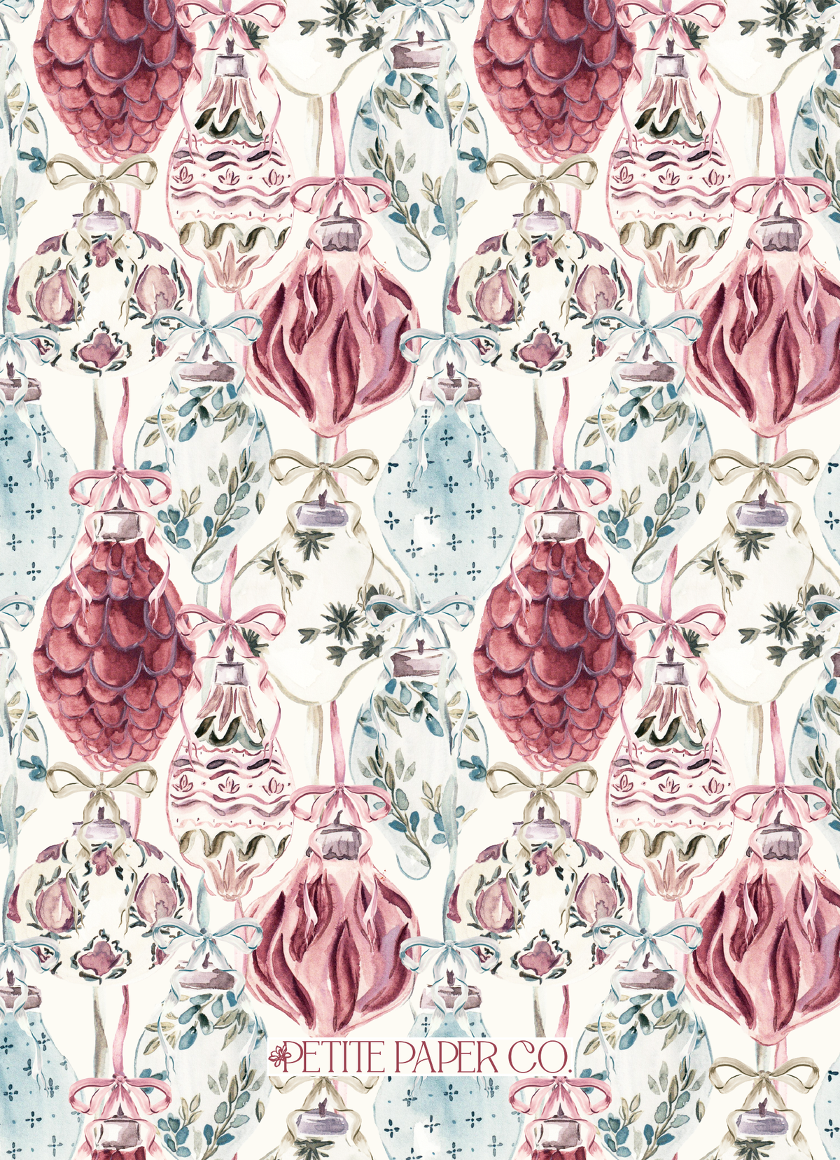 Frost & Flora Ornaments No. III
