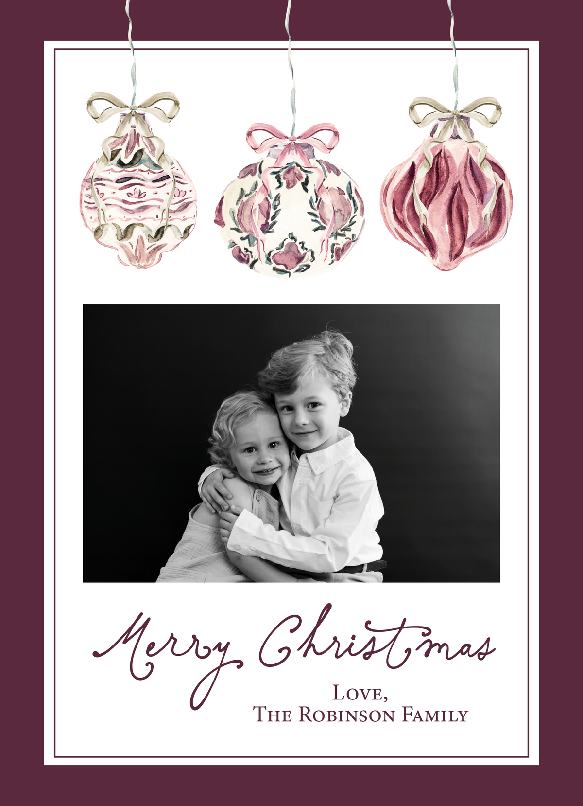Frost & Flora Ornaments No. I