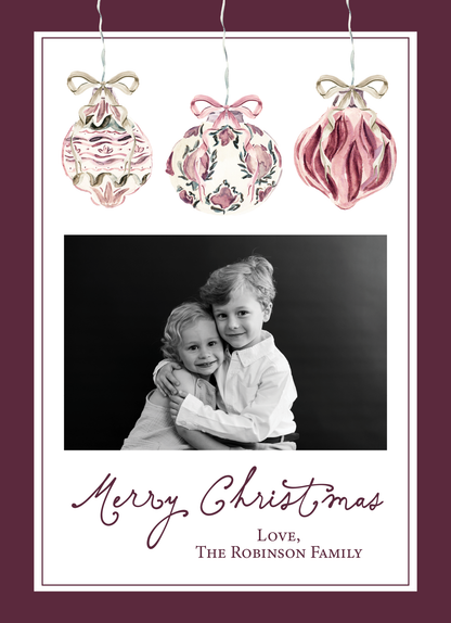 Frost & Flora Ornaments No. I