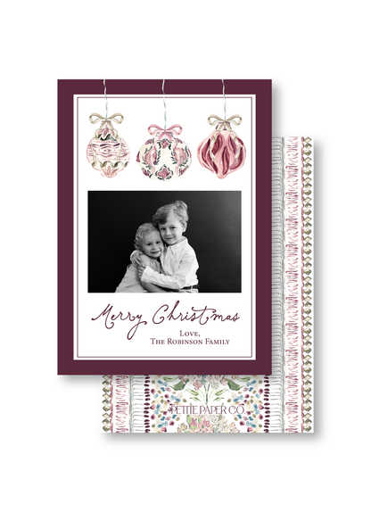 Frost & Flora Ornaments No. I