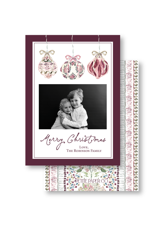 Frost & Flora Ornaments No. I