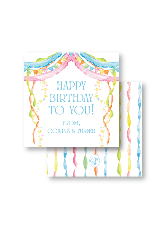 Happy Birthday To You Gift Tag