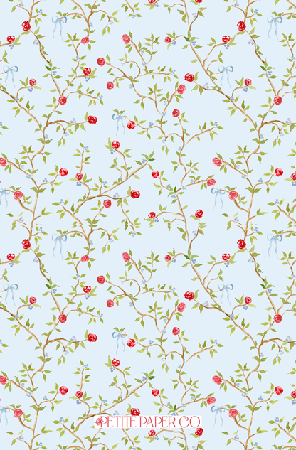 Blue Holiday Chinoiserie