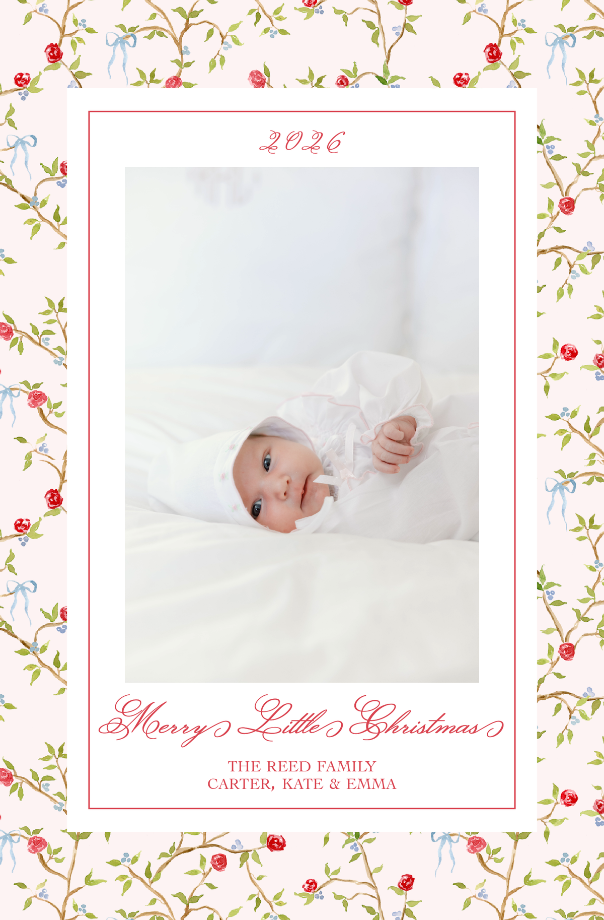 Pink Holiday Chinoiserie