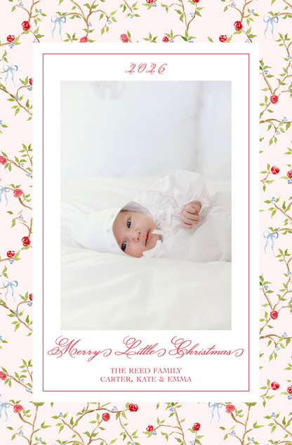 Pink Holiday Chinoiserie