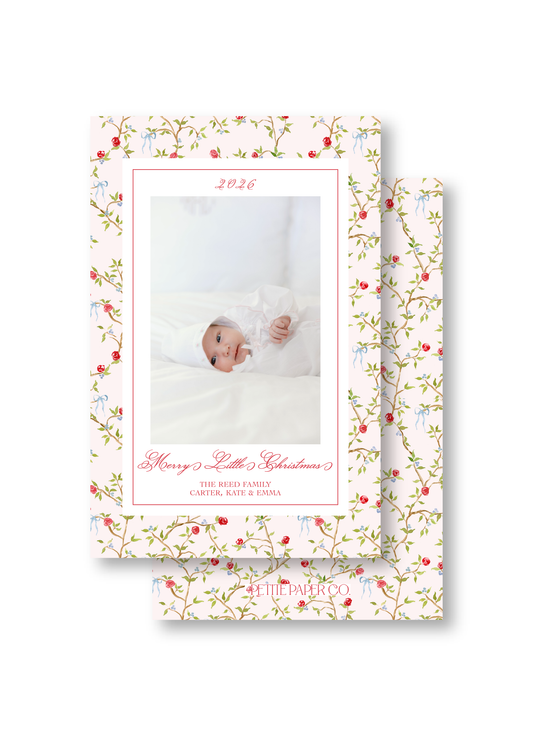 Pink Holiday Chinoiserie