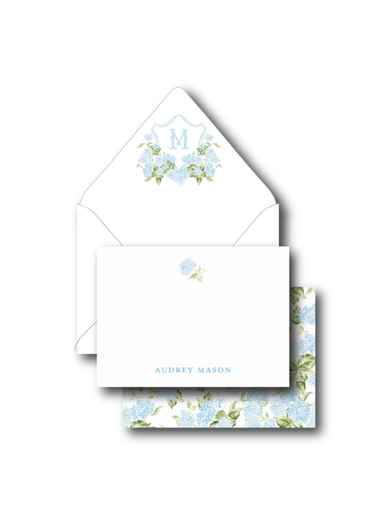 Hydrangea Stationery