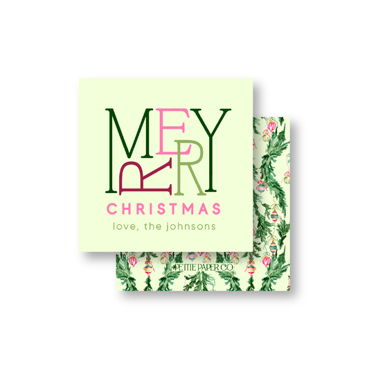 Merry Gift Tag
