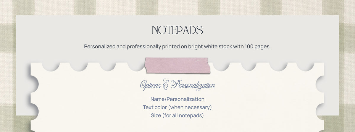 Notepads