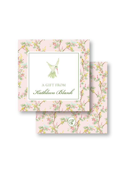 Parisian Chinoiserie Gift Tag