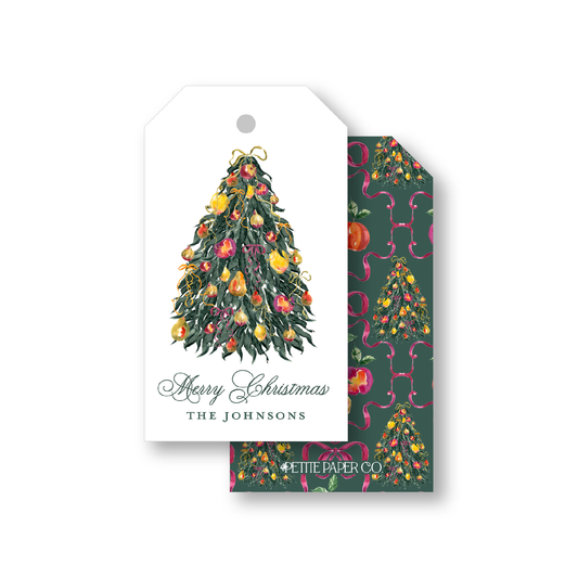 Sugar Plum Tree Gift Tag