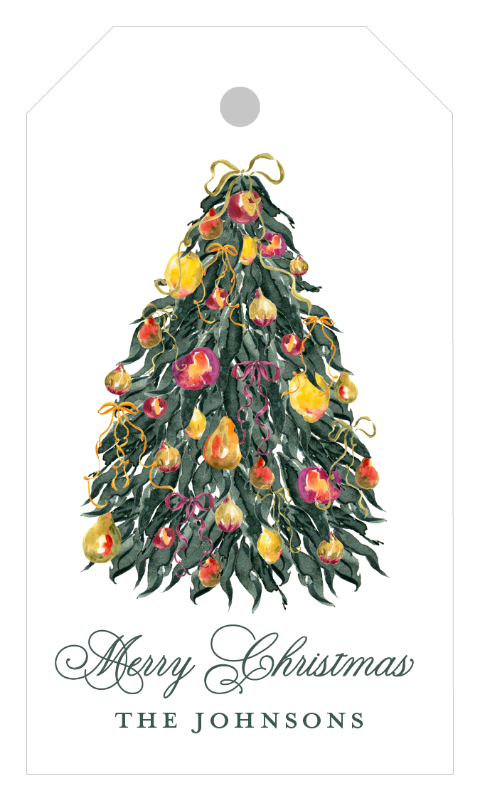 Sugar Plum Tree Gift Tag