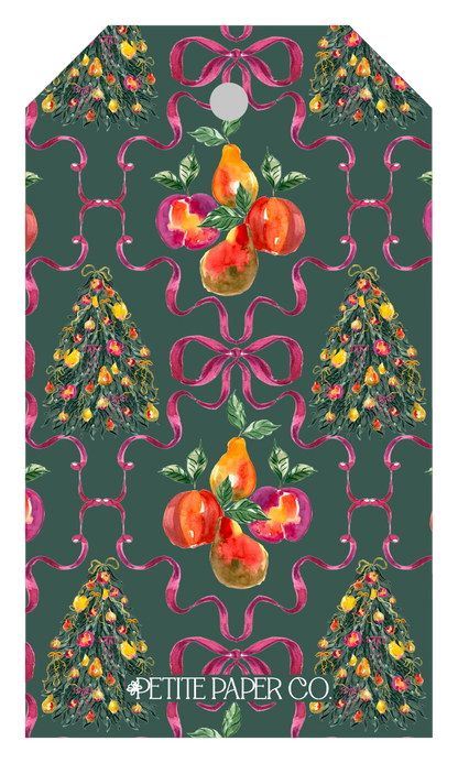 Sugar Plum Tree Gift Tag