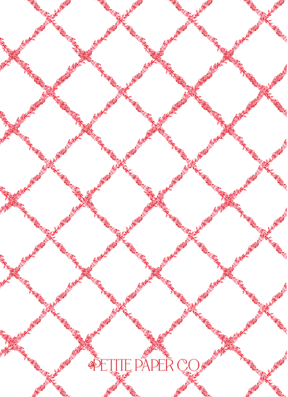 Red Toile Christmas