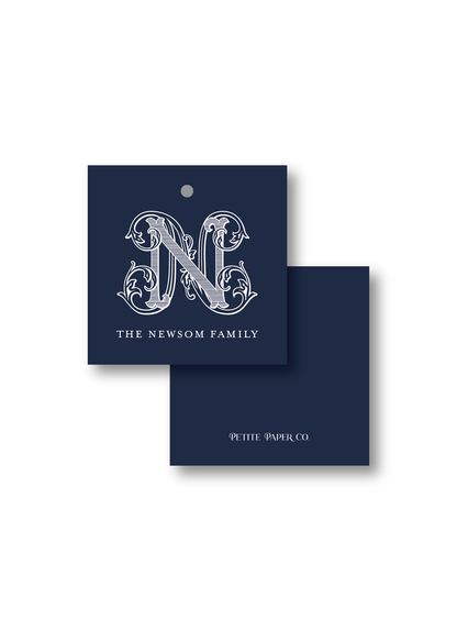 Vintage Vine Gift Tag