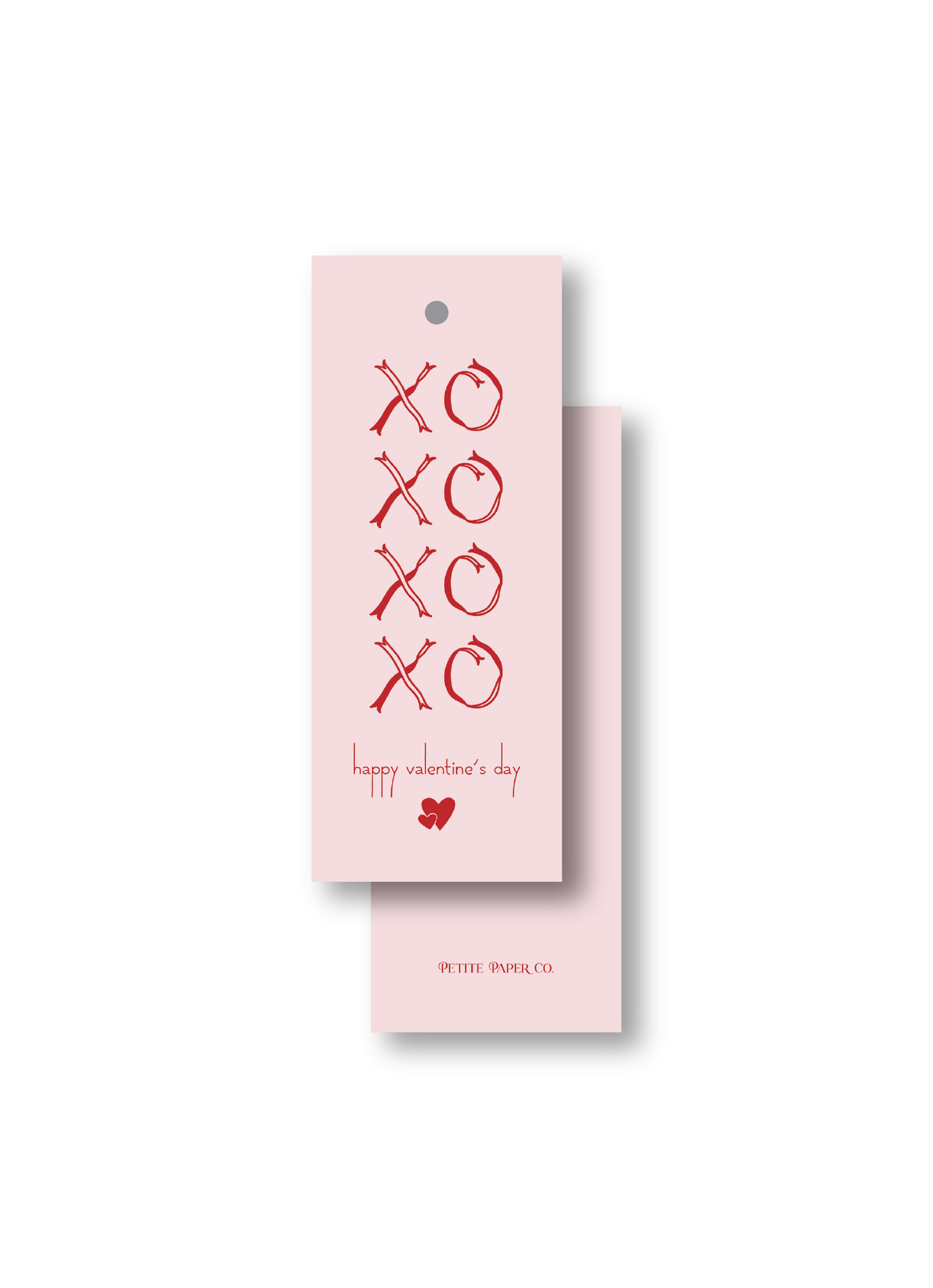 XOXO Ribbon Tag